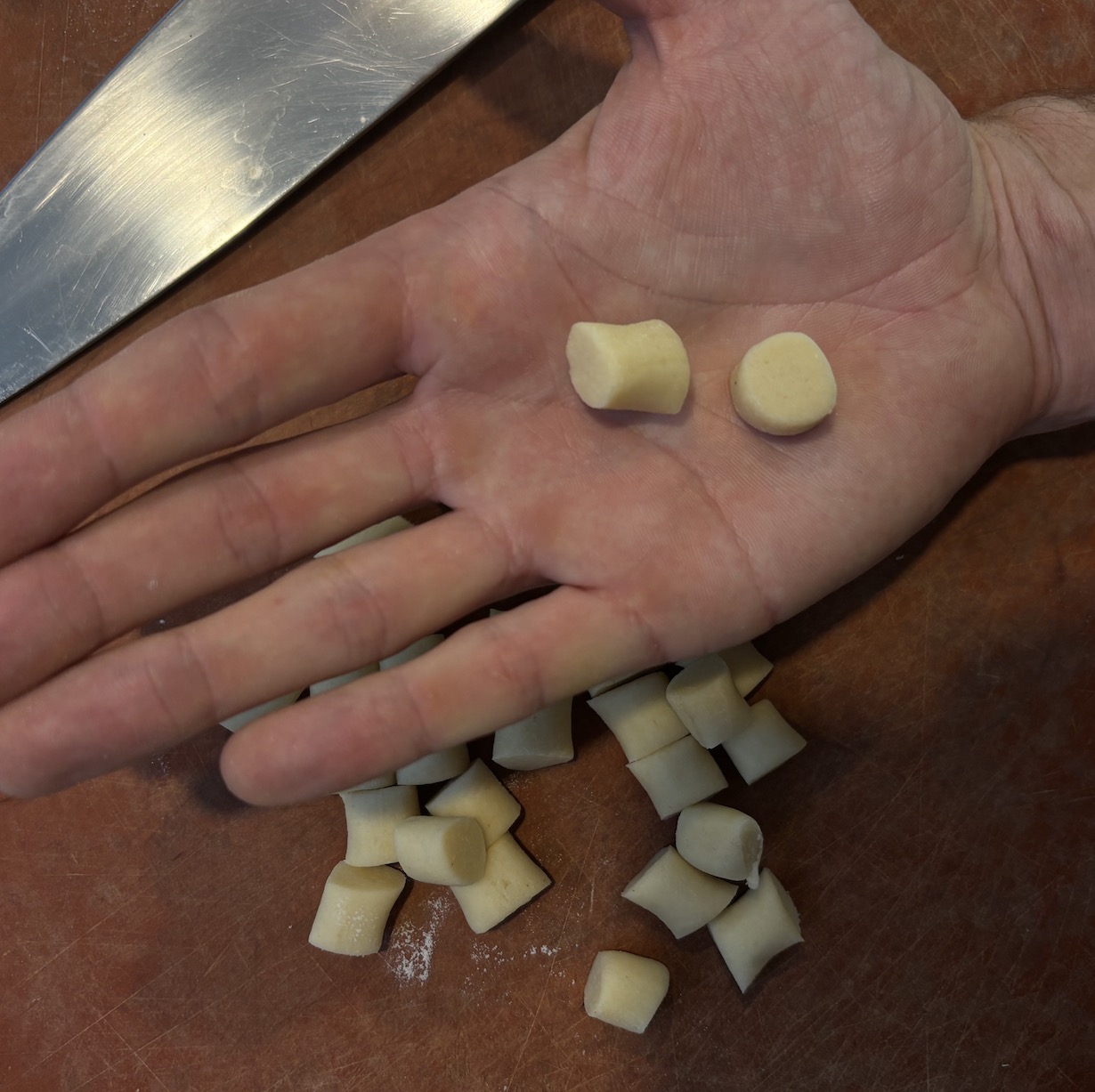 making orecchiette