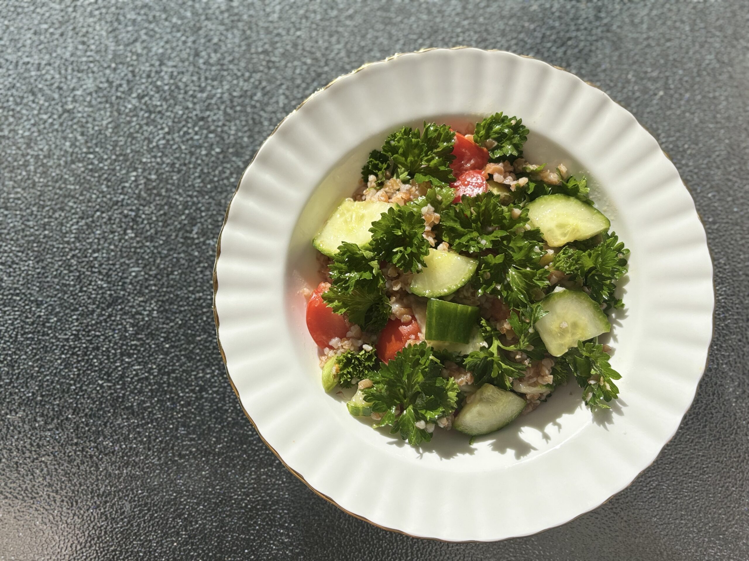 Bowl of Tabbouleh Salad