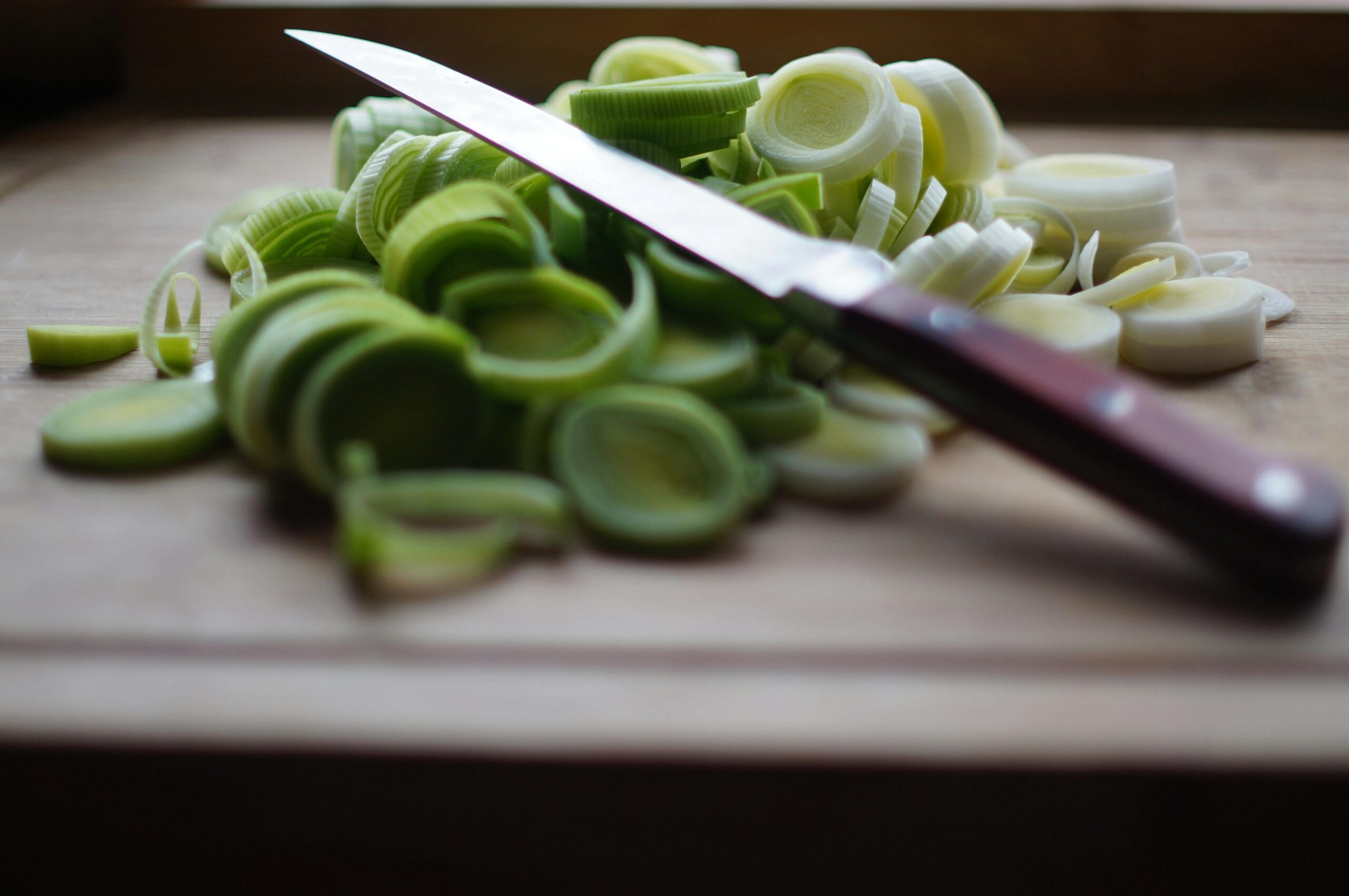 leaks on a cutting board