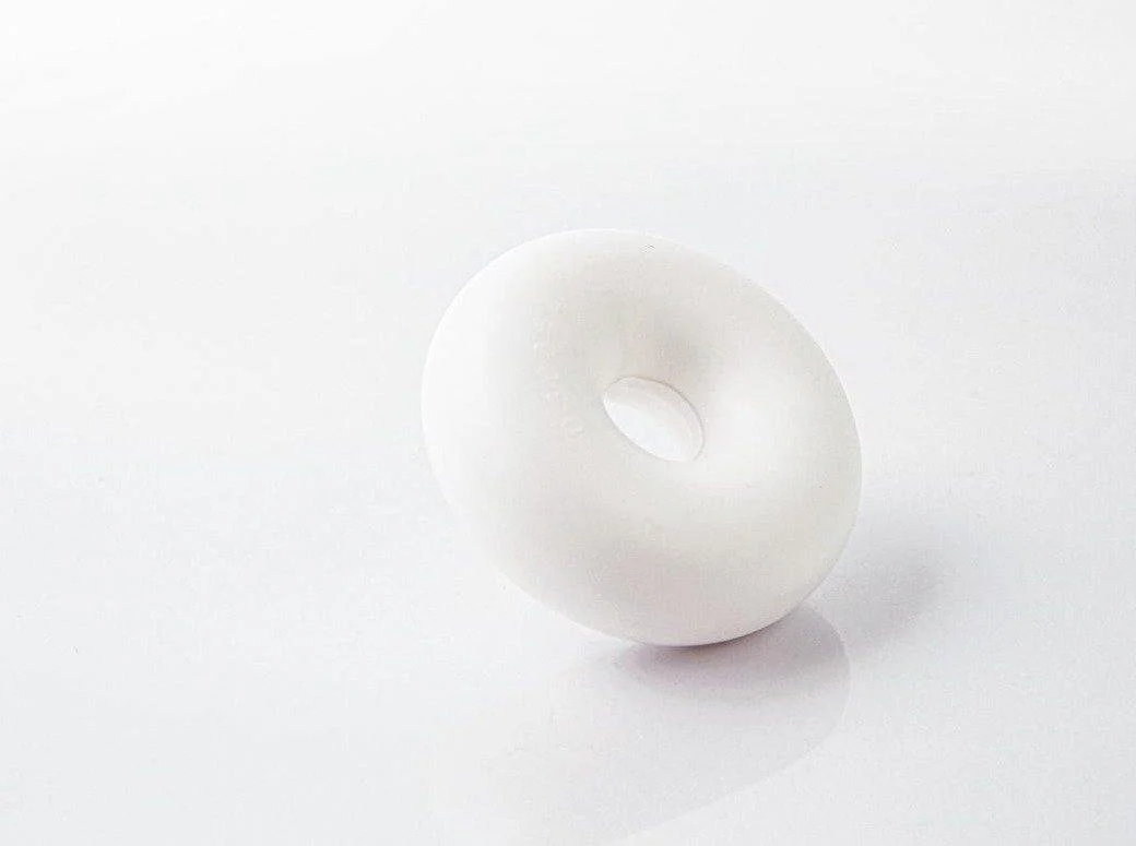 White coloured pessary