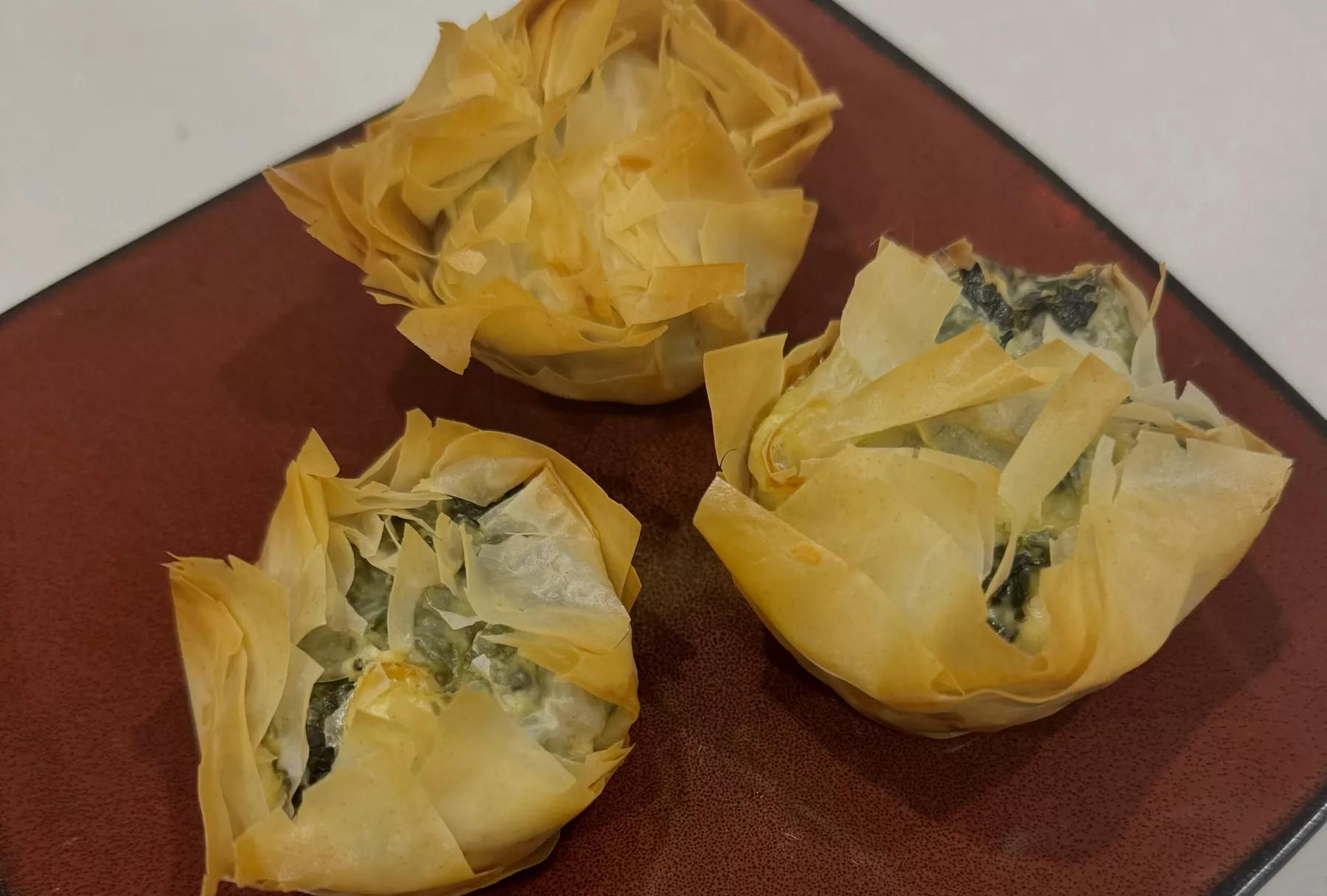 Spanakopita bites